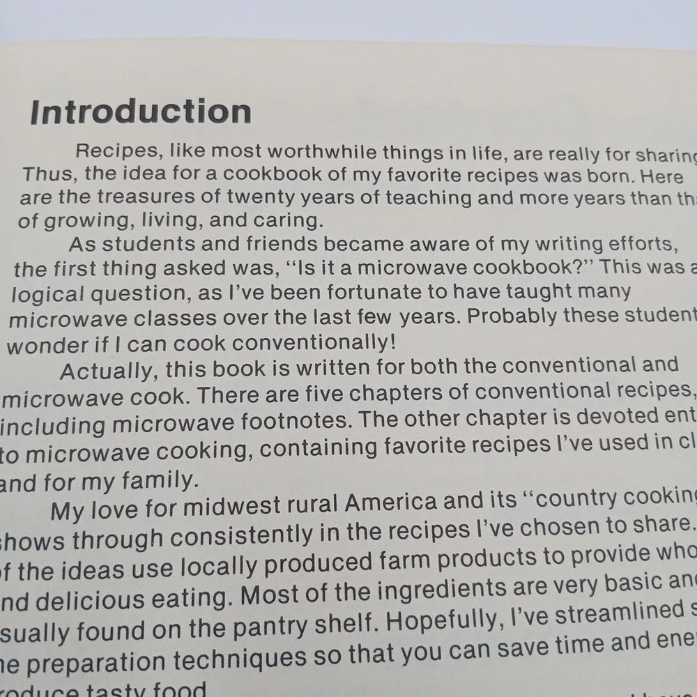 Vintage 1981 House Specialties Cookbook Signed Deanna House Williston Centennial